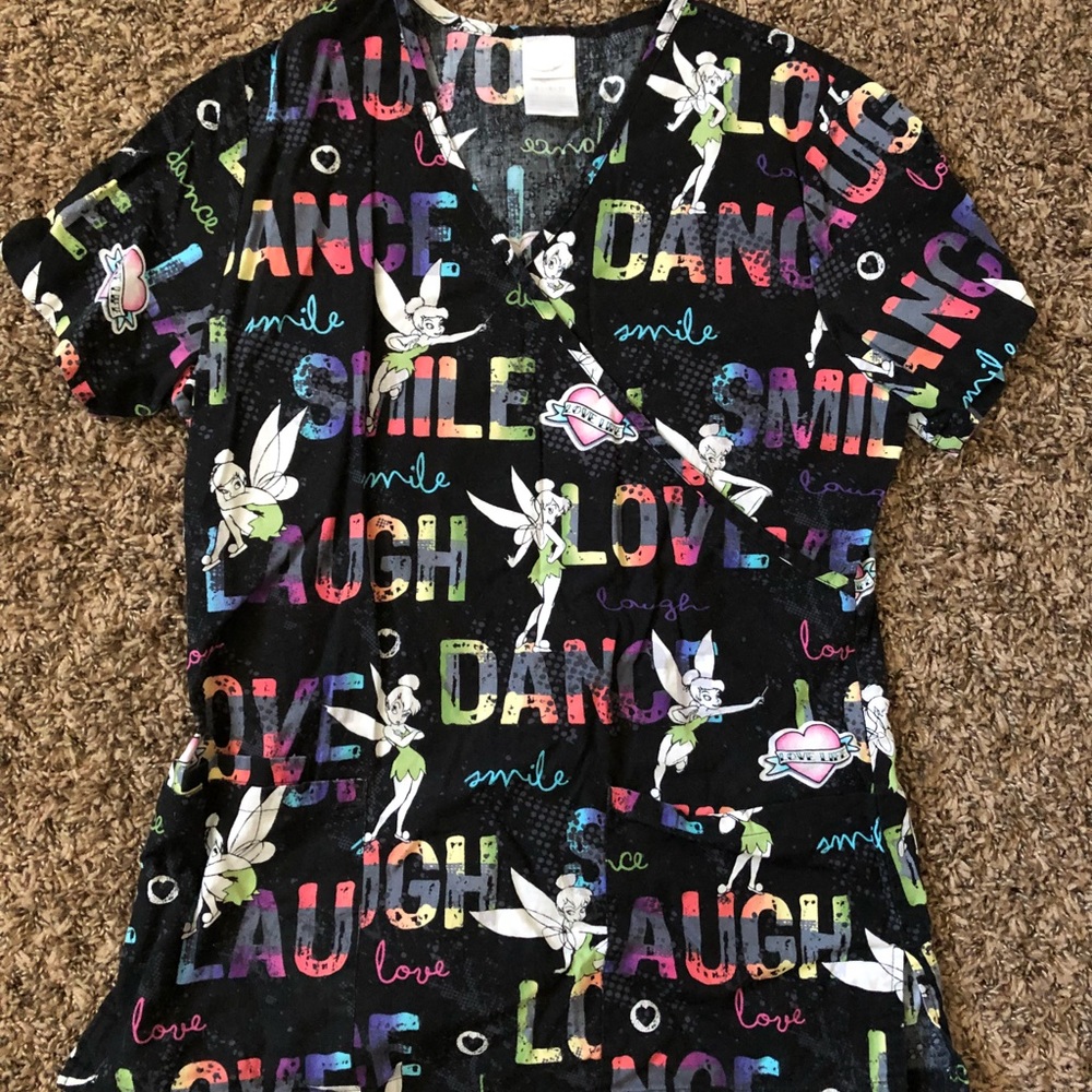 Disney Scrub Top
